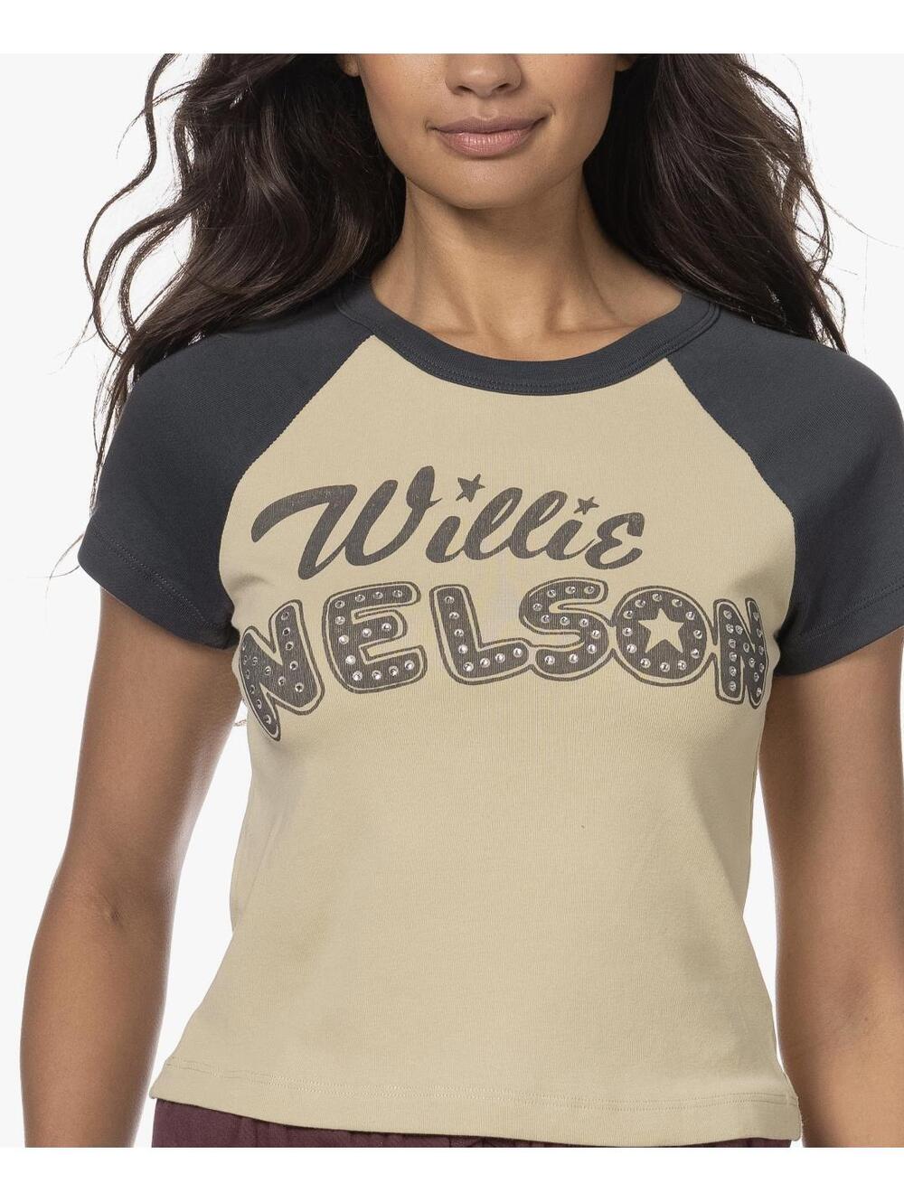 Daydreamer Willie Nelson Embellished Tee (M)